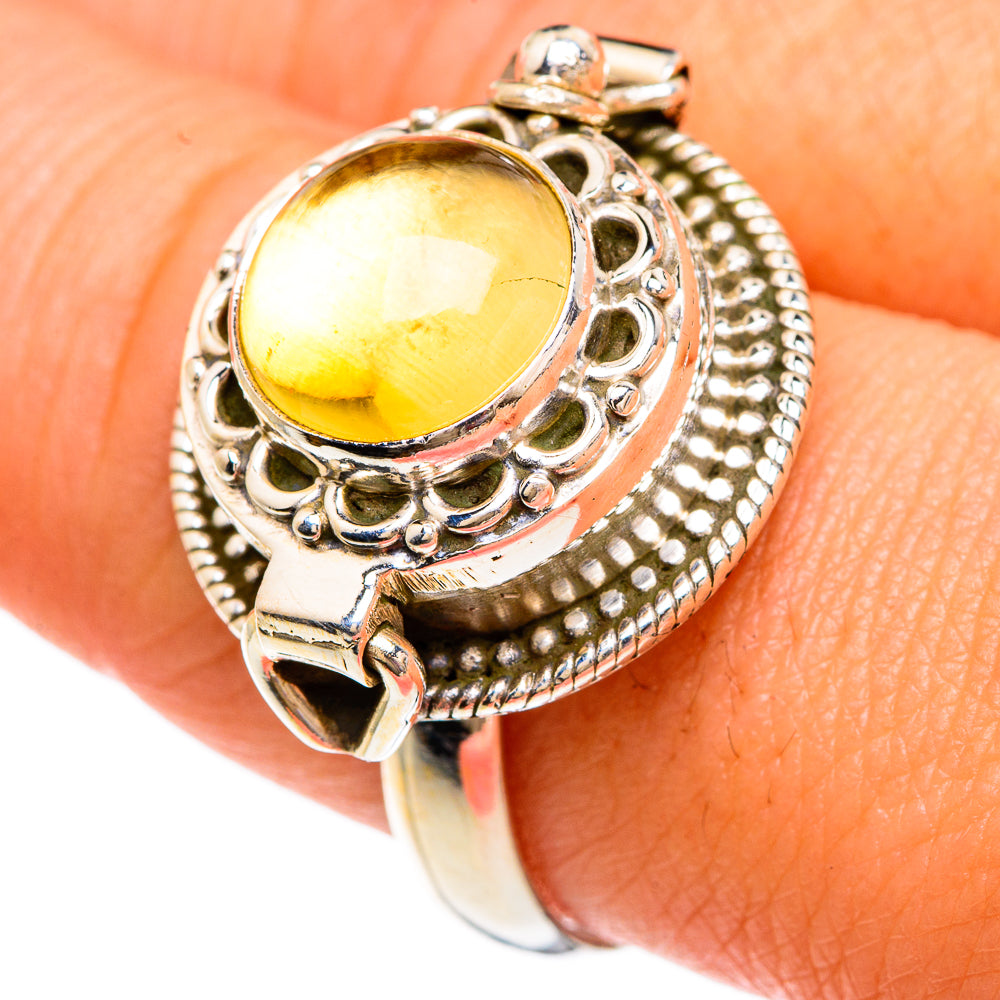 Citrine Rings handcrafted by Anasilvercos - RING82937