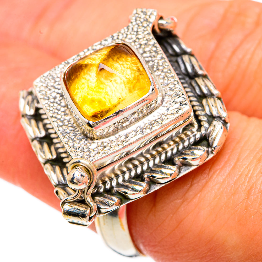 Citrine Rings handcrafted by Anasilvercos - RING82959