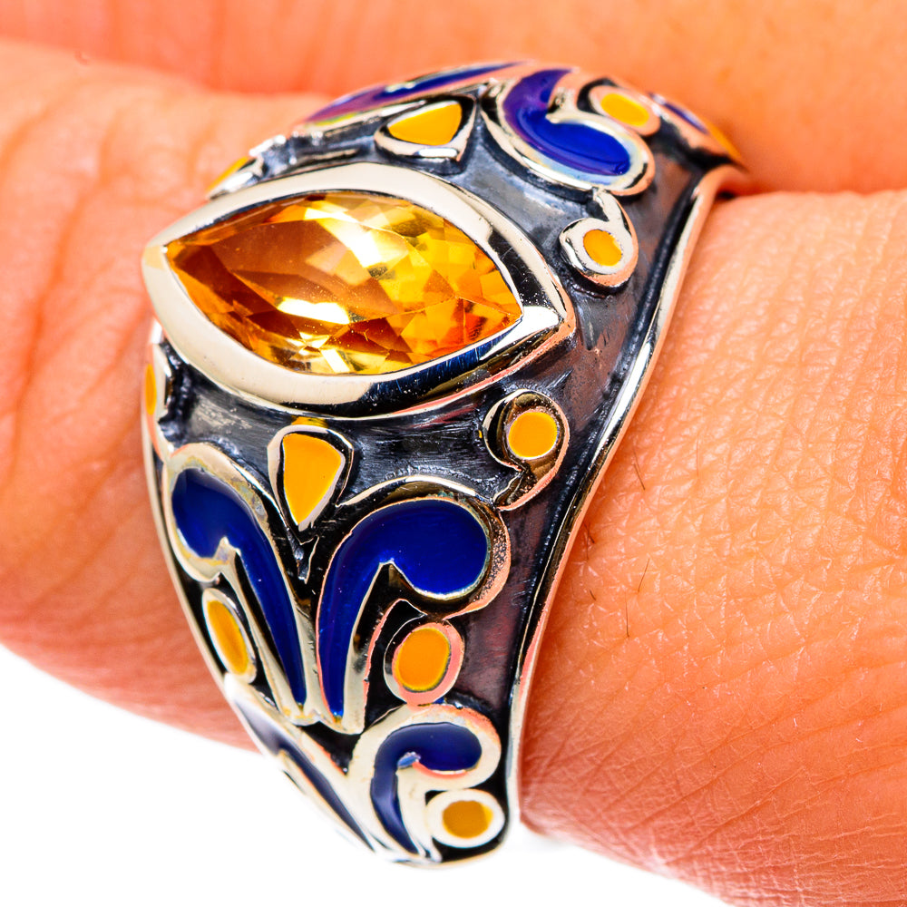 Citrine Rings handcrafted by Anasilvercos - RING82994