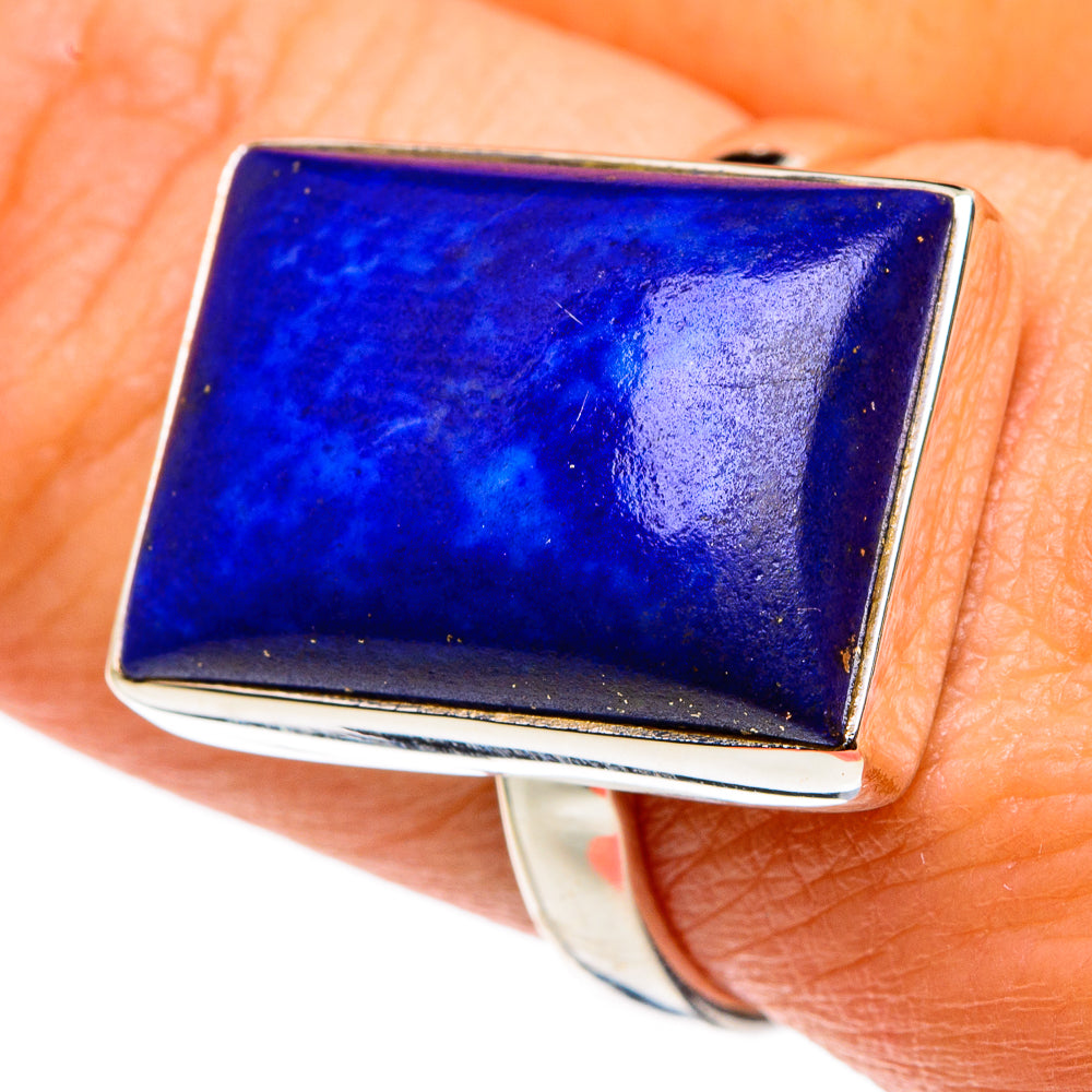 Lapis Lazuli Rings handcrafted by Anasilvercos - RING82999