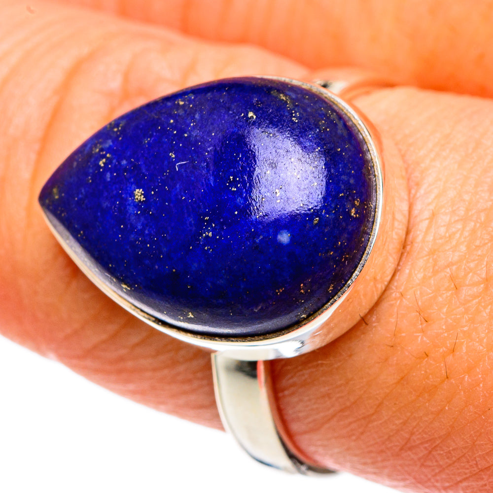 Lapis Lazuli Rings handcrafted by Anasilvercos - RING83000