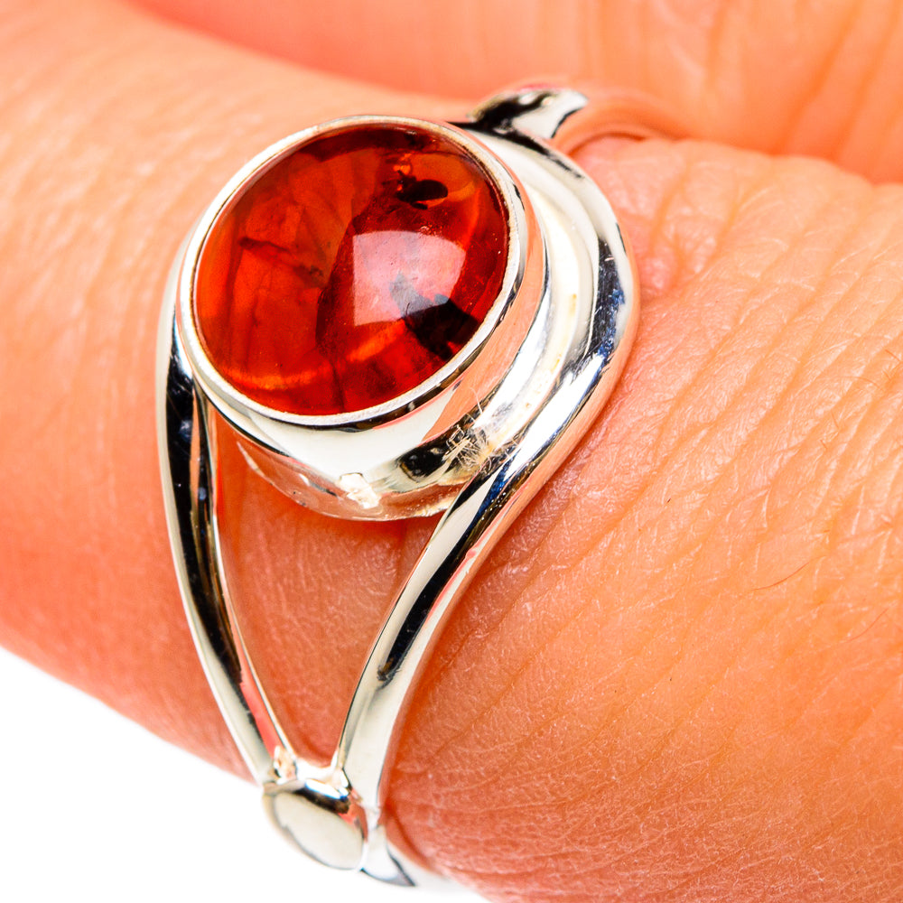 Baltic Amber Rings handcrafted by Anasilvercos - RING83013