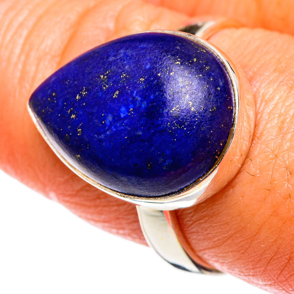 Lapis Lazuli Rings handcrafted by Anasilvercos - RING83029