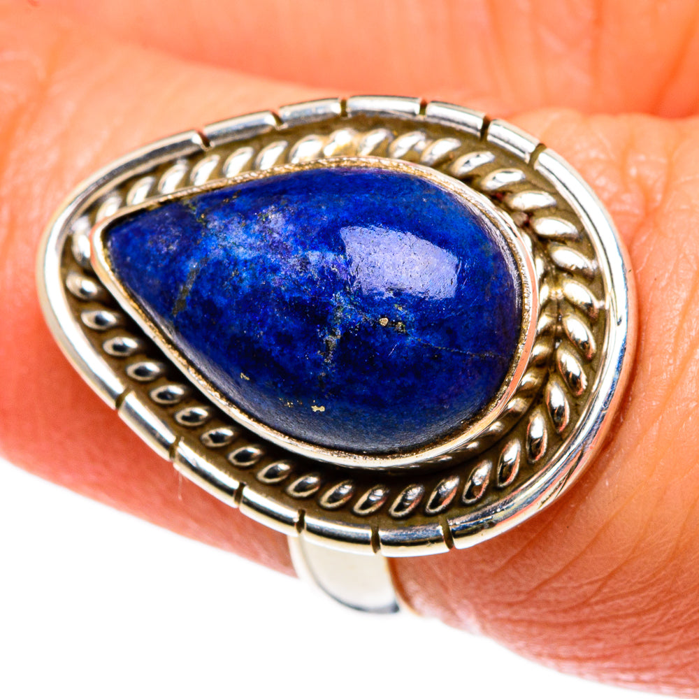 Sodalite Rings handcrafted by Anasilvercos - RING83033
