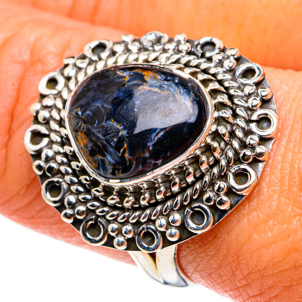 Pietersite Rings handcrafted by Anasilvercos - RING83051