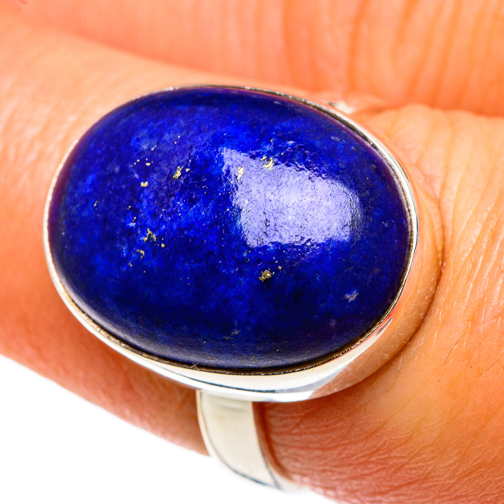 Lapis Lazuli Rings handcrafted by Anasilvercos - RING83064