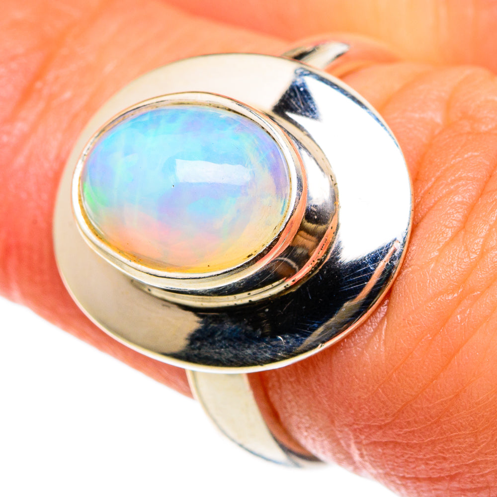 Ethiopian Opal Rings handcrafted by Anasilvercos - RING83092