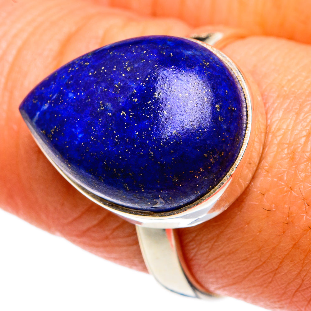 Lapis Lazuli Rings handcrafted by Anasilvercos - RING83127