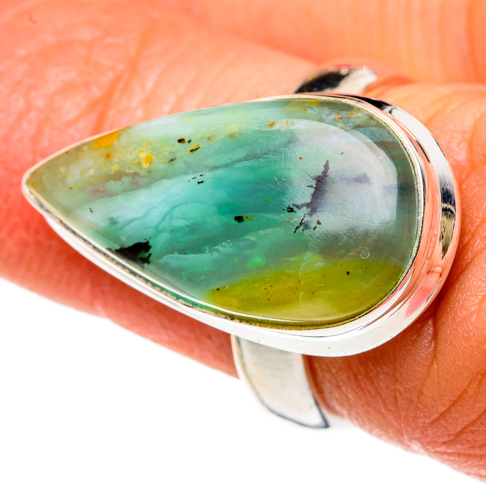 Peruvian Opal Rings handcrafted by Anasilvercos - RING83154
