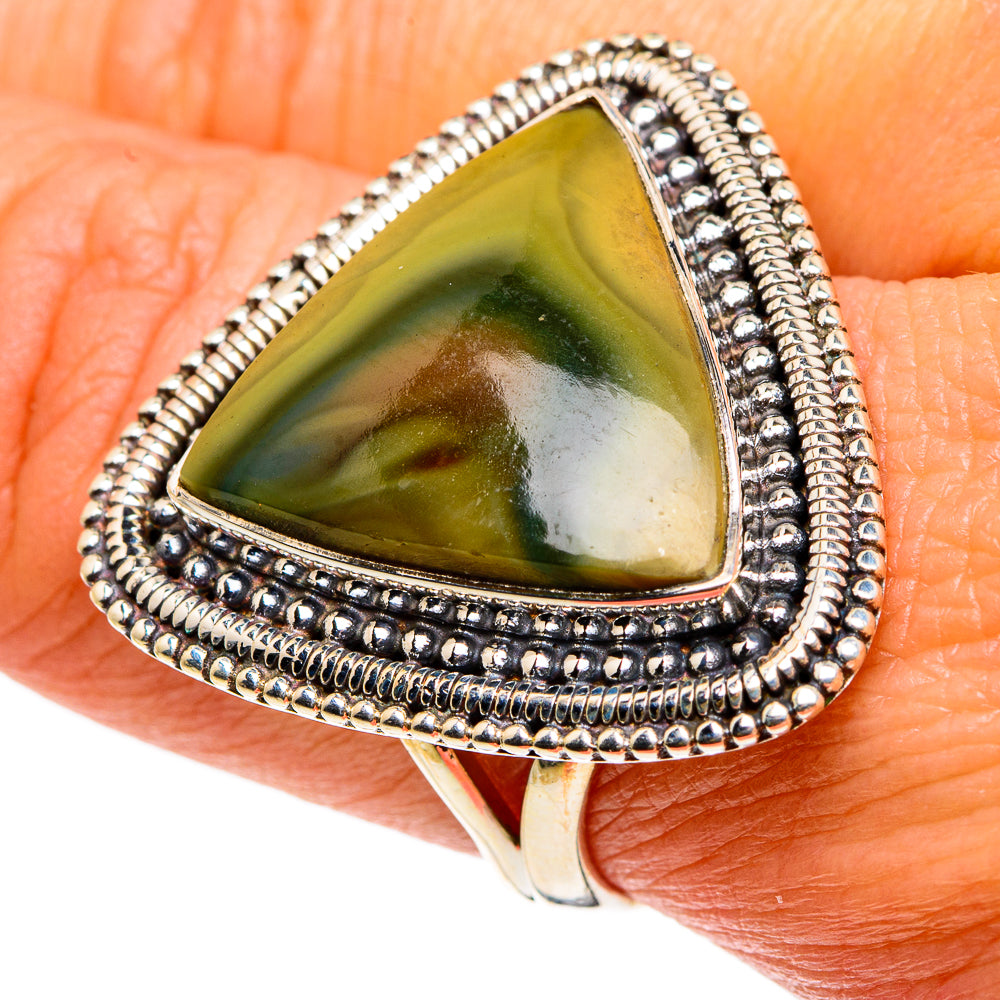Willow Creek Jasper Rings handcrafted by Anasilvercos - RING83163