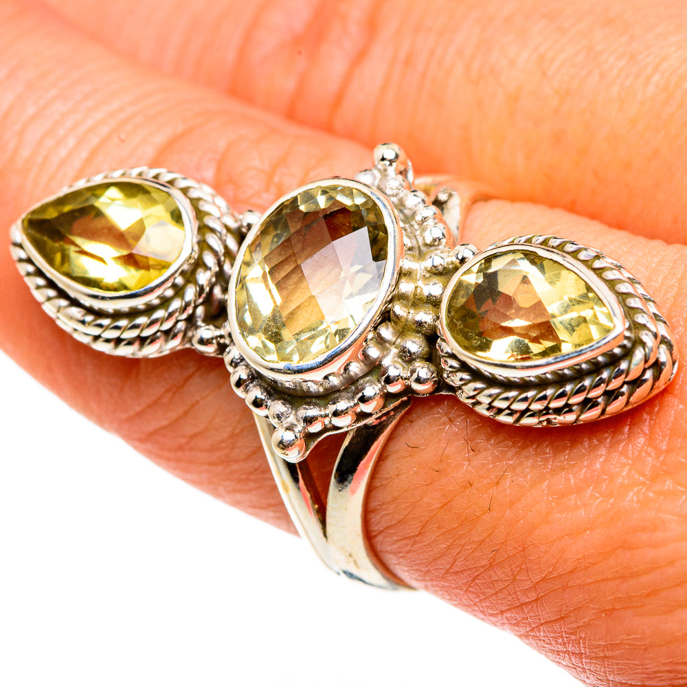 Citrine Rings handcrafted by Anasilvercos - RING83190