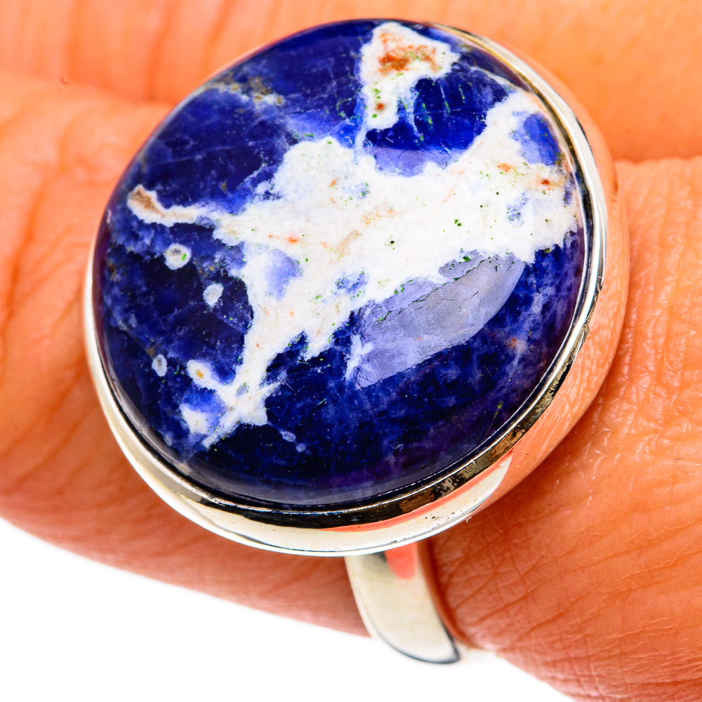 Sodalite Rings handcrafted by Anasilvercos - RING83192