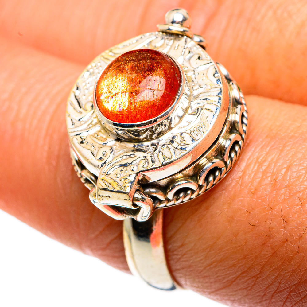 Sunstone Rings handcrafted by Anasilvercos - RING83207