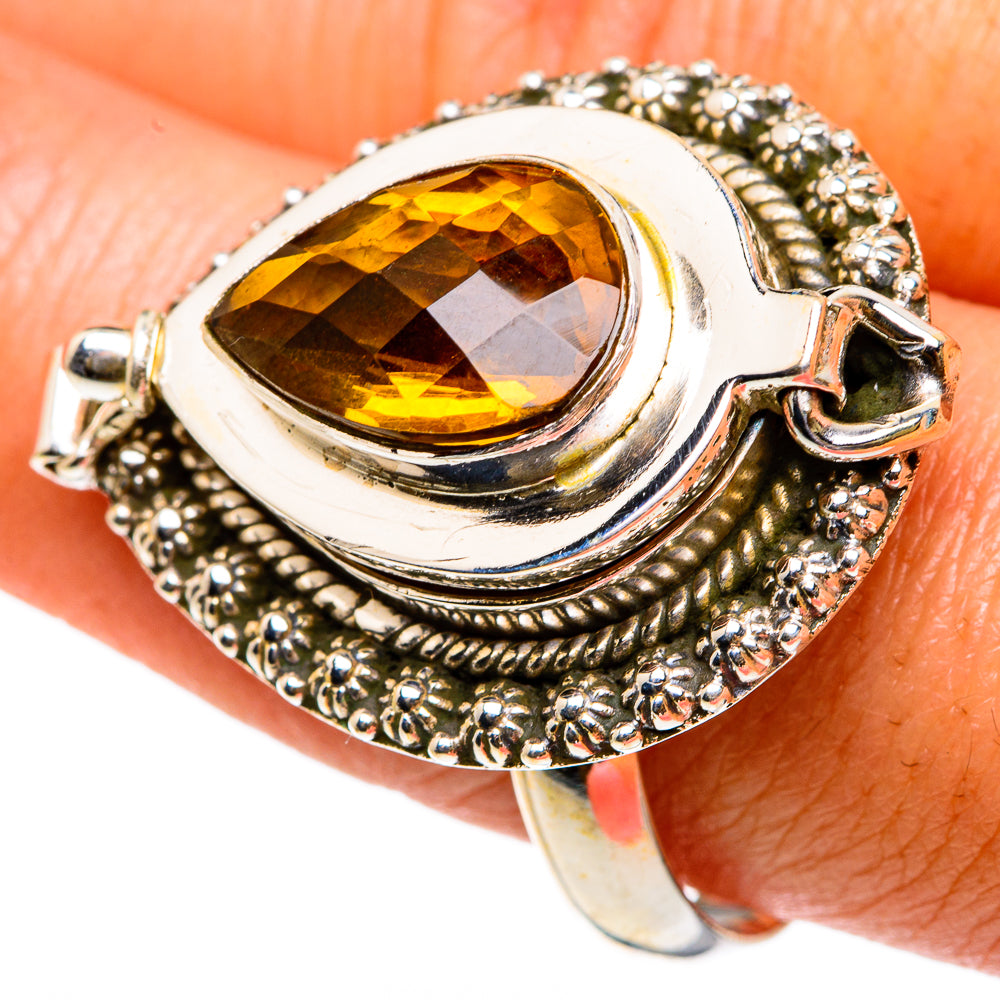 Citrine Rings handcrafted by Anasilvercos - RING83209