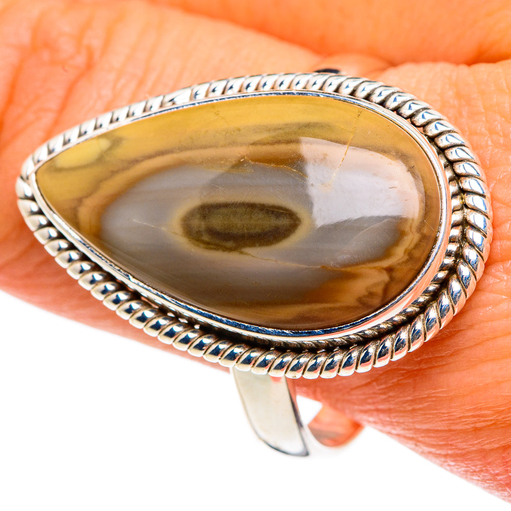 Willow Creek Jasper Rings handcrafted by Anasilvercos - RING83246