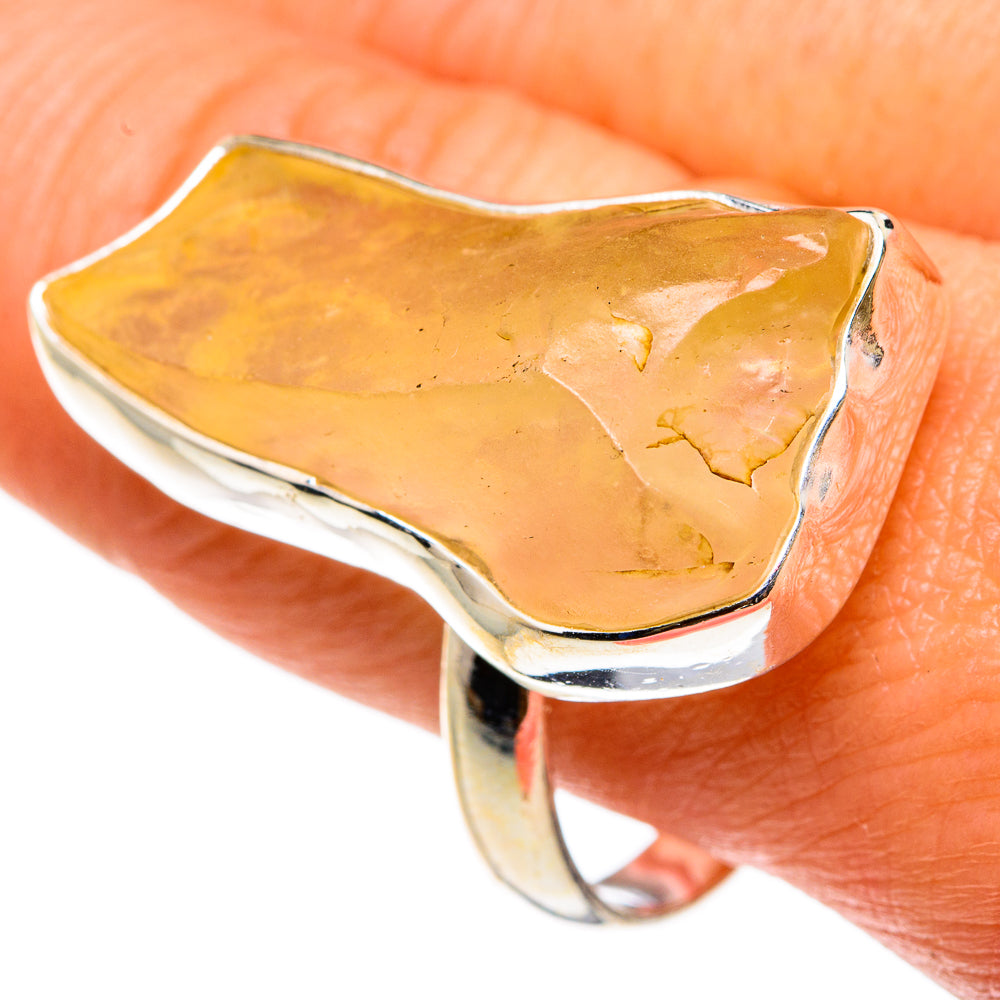Libyan Glass Rings handcrafted by Anasilvercos - RING83251