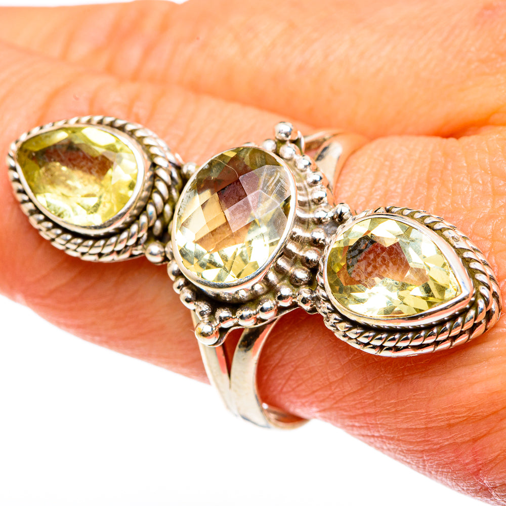 Citrine Rings handcrafted by Anasilvercos - RING83260
