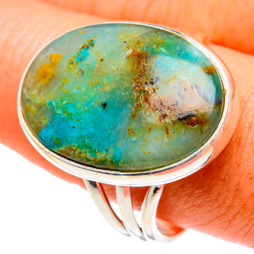 Peruvian Opal Rings handcrafted by Anasilvercos - RING83263