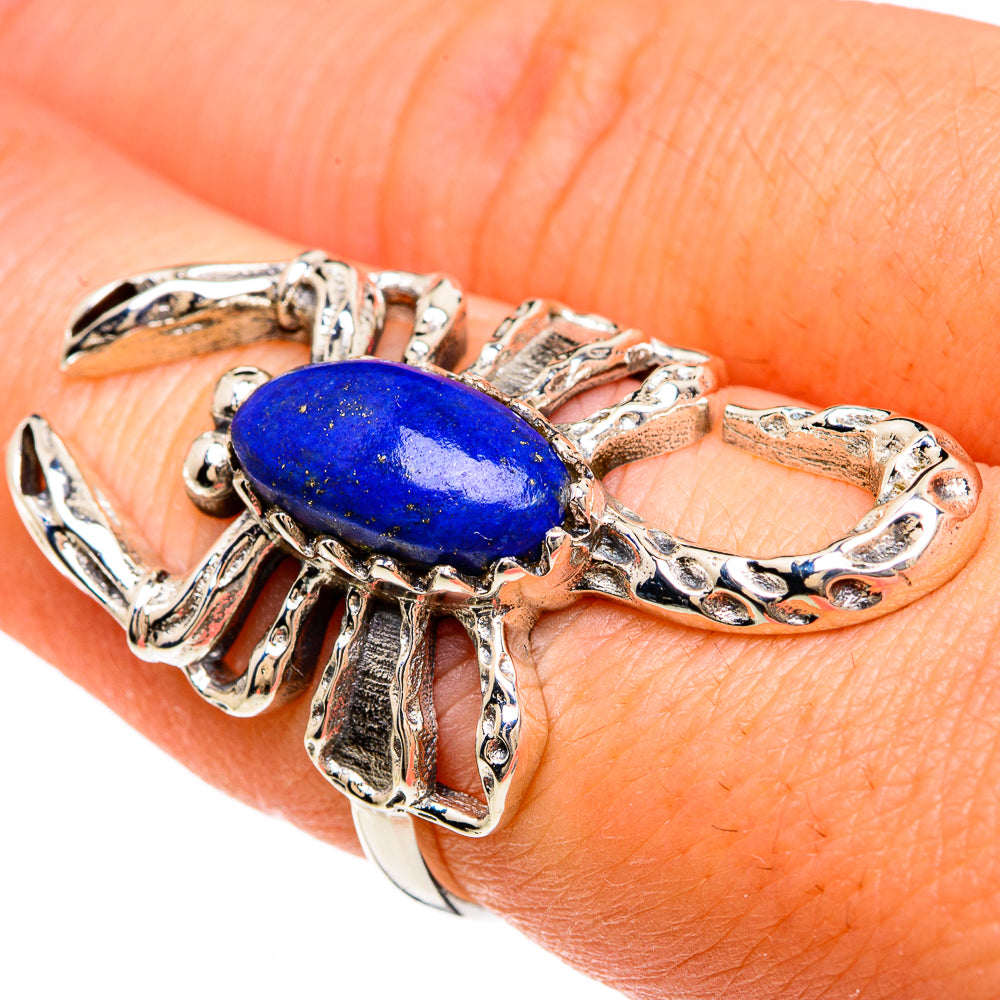 Lapis Lazuli Rings handcrafted by Anasilvercos - RING83265