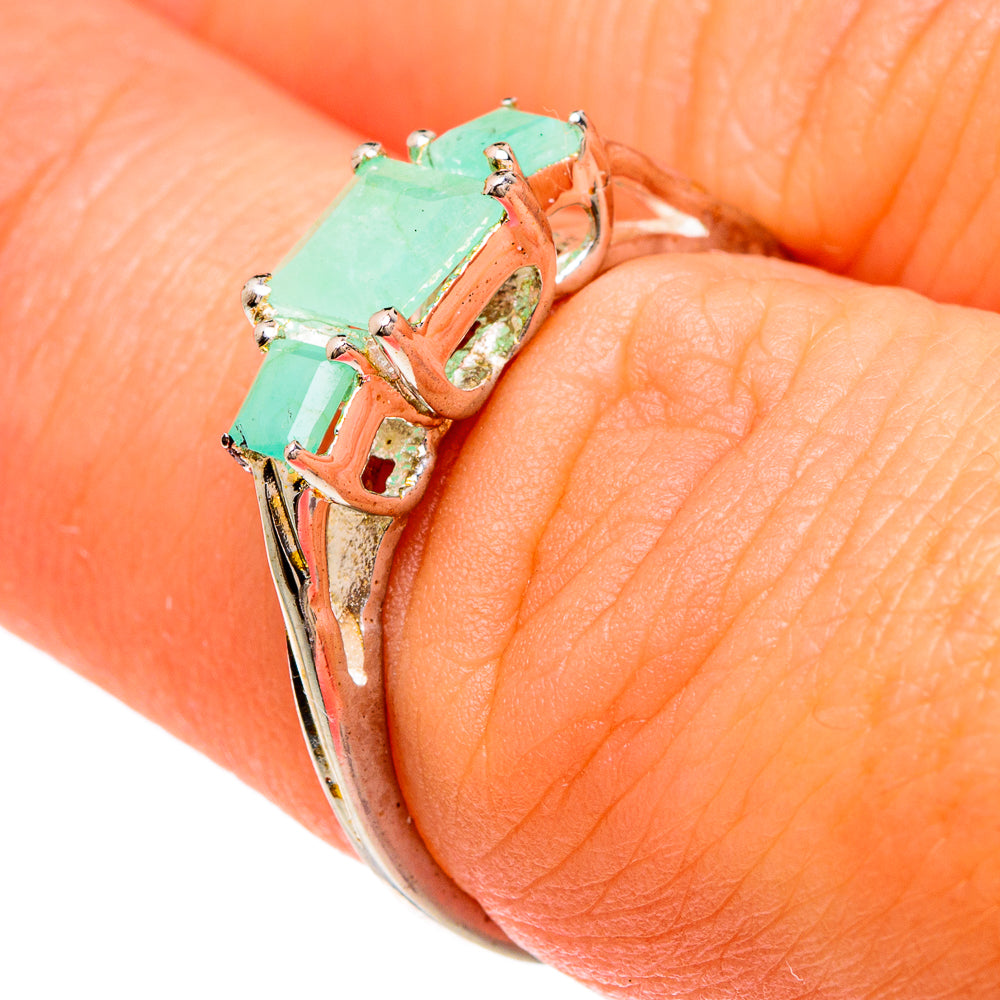 Emerald Rings handcrafted by Anasilvercos - RING83268