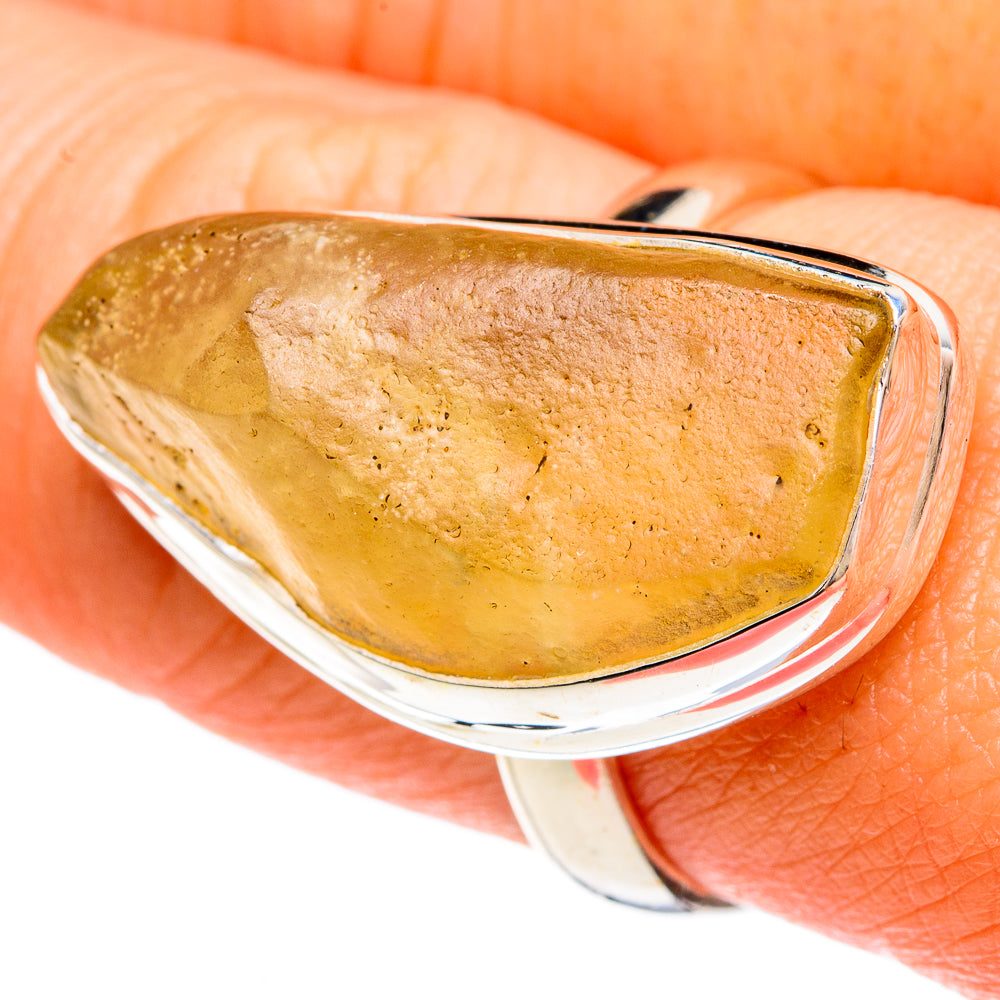 Libyan Glass Rings handcrafted by Anasilvercos - RING83277