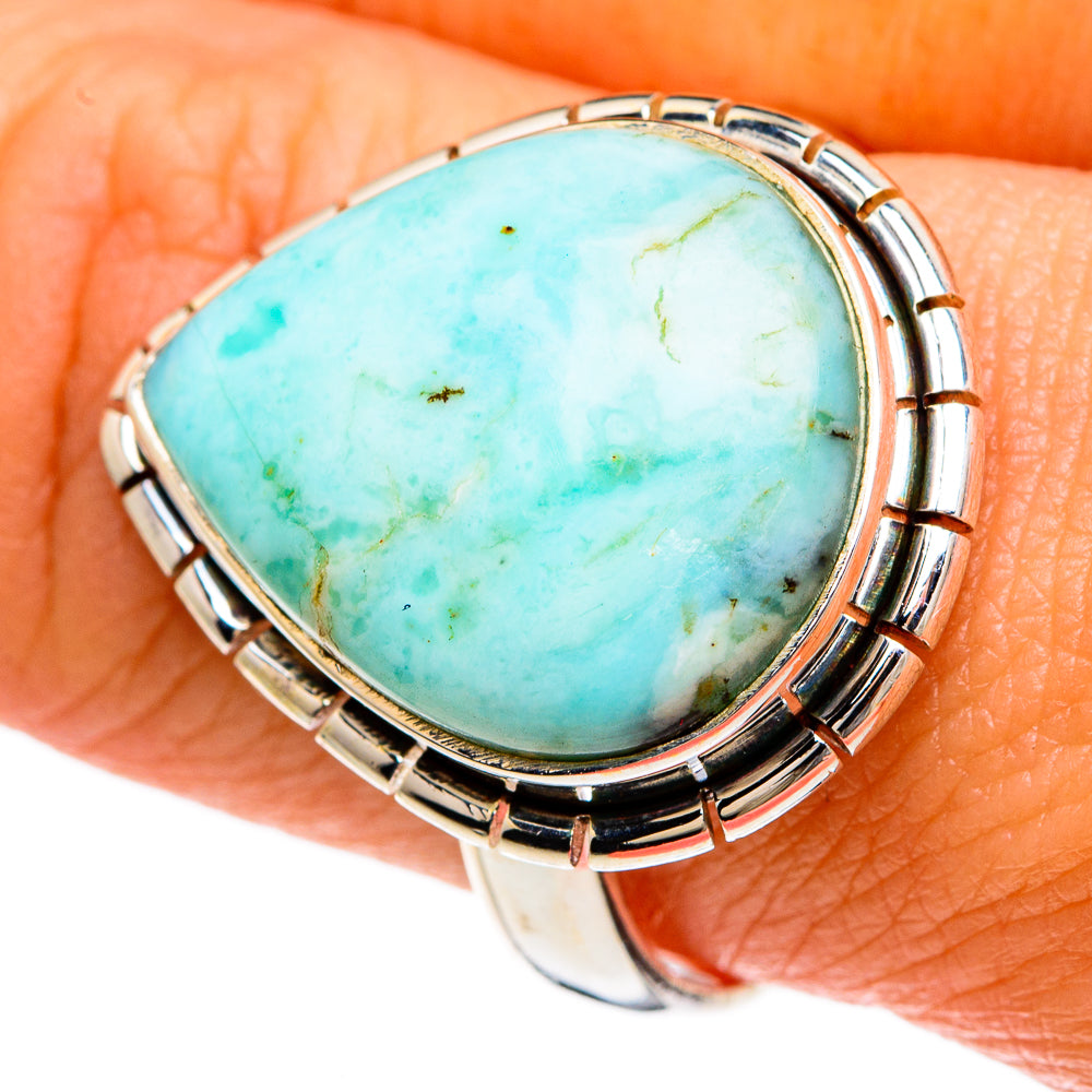 Peruvian Opal Rings handcrafted by Anasilvercos - RING83300