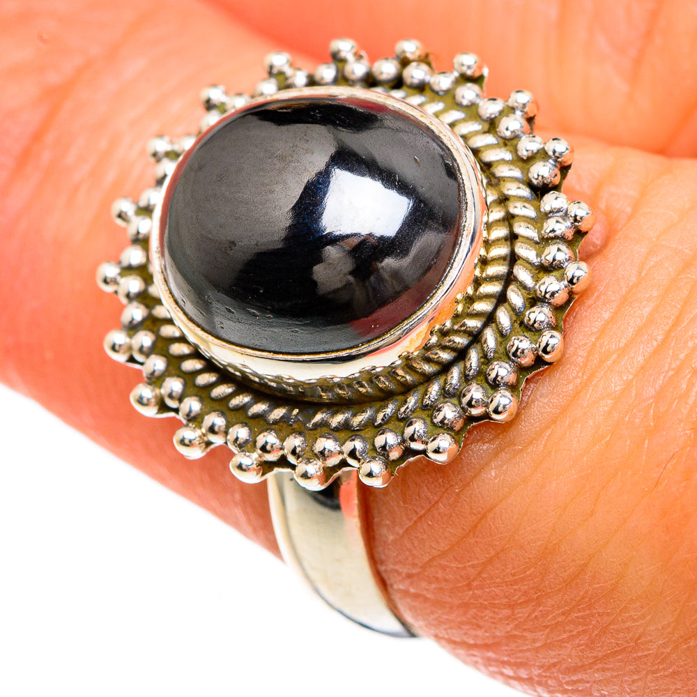 Hematite Rings handcrafted by Anasilvercos - RING83404