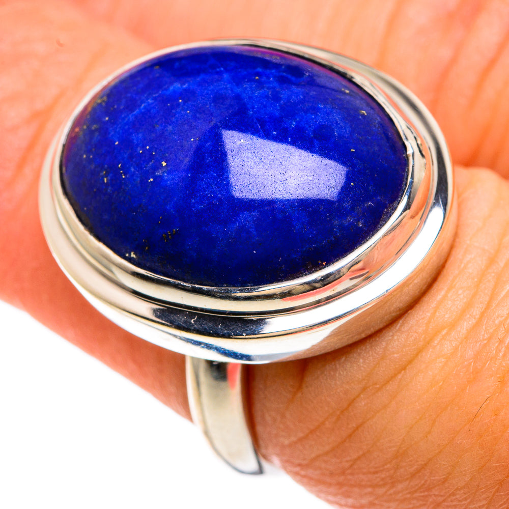 Lapis Lazuli Rings handcrafted by Anasilvercos - RING83408
