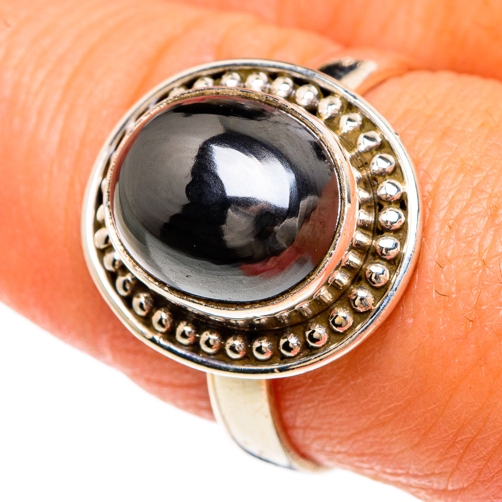 Hematite Rings handcrafted by Anasilvercos - RING83443
