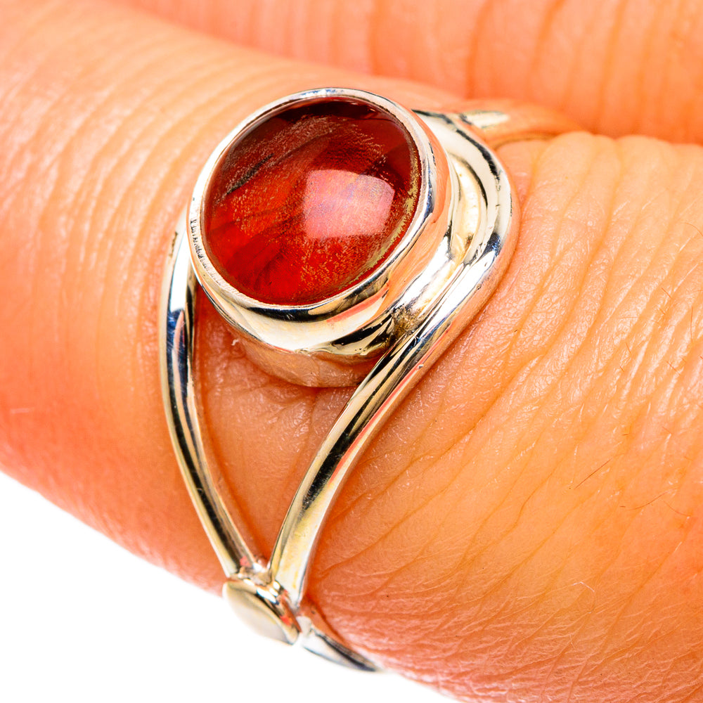 Baltic Amber Rings handcrafted by Anasilvercos - RING83459