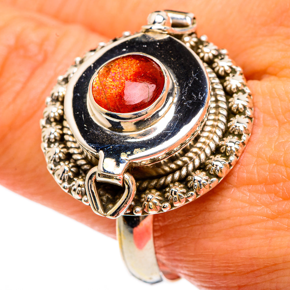 Sunstone Rings handcrafted by Anasilvercos - RING83460