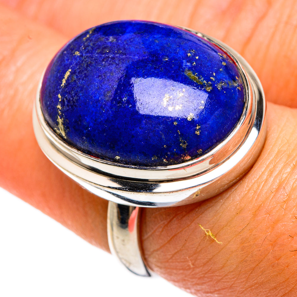Lapis Lazuli Rings handcrafted by Anasilvercos - RING83491