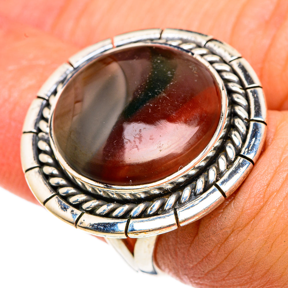Imperial Jasper Rings handcrafted by Anasilvercos - RING83499