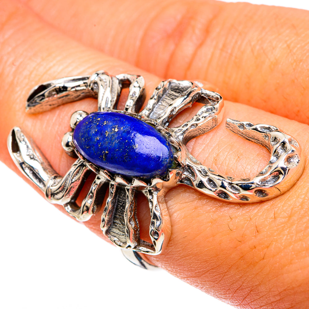 Lapis Lazuli Rings handcrafted by Anasilvercos - RING83565