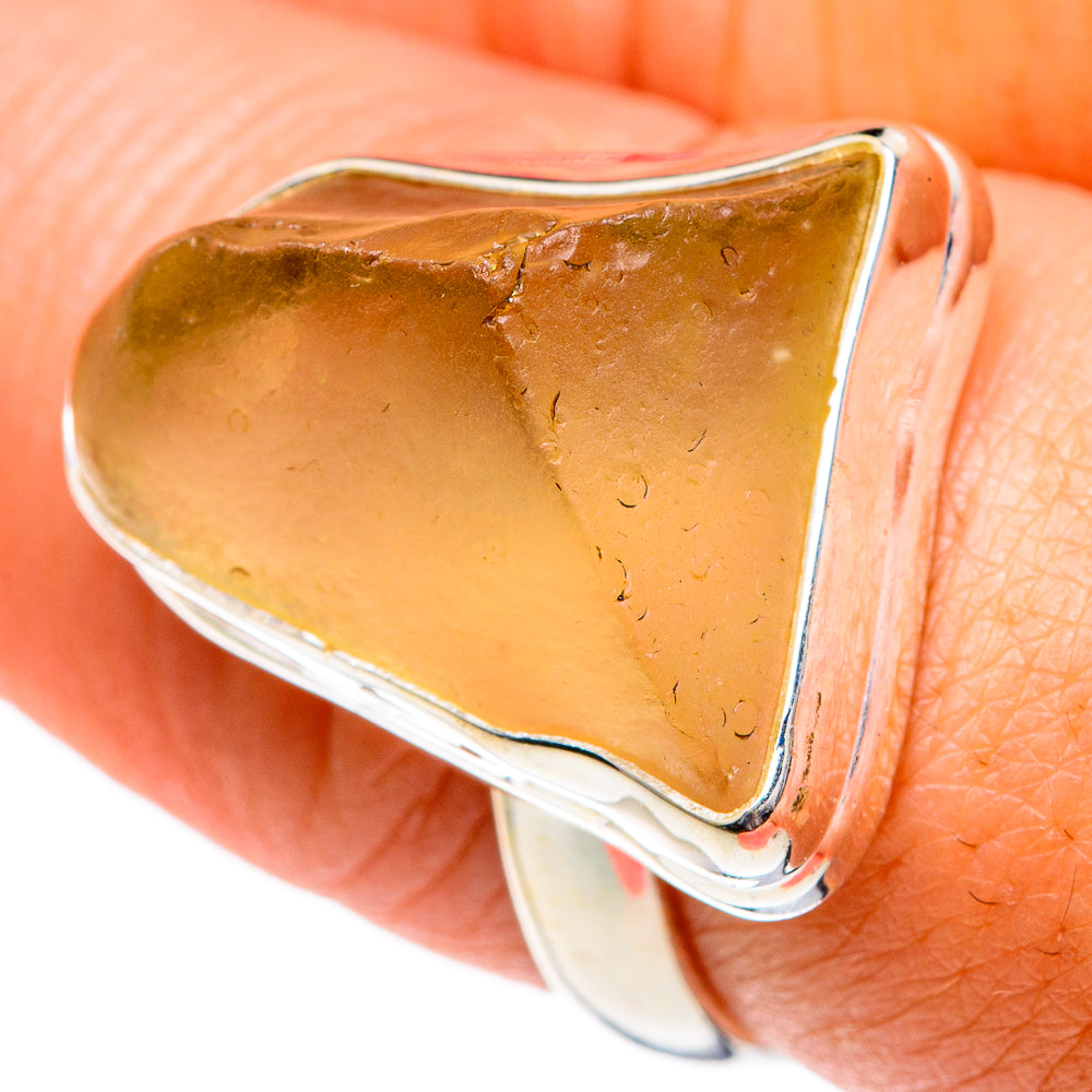 Libyan Glass Rings handcrafted by Anasilvercos - RING83577