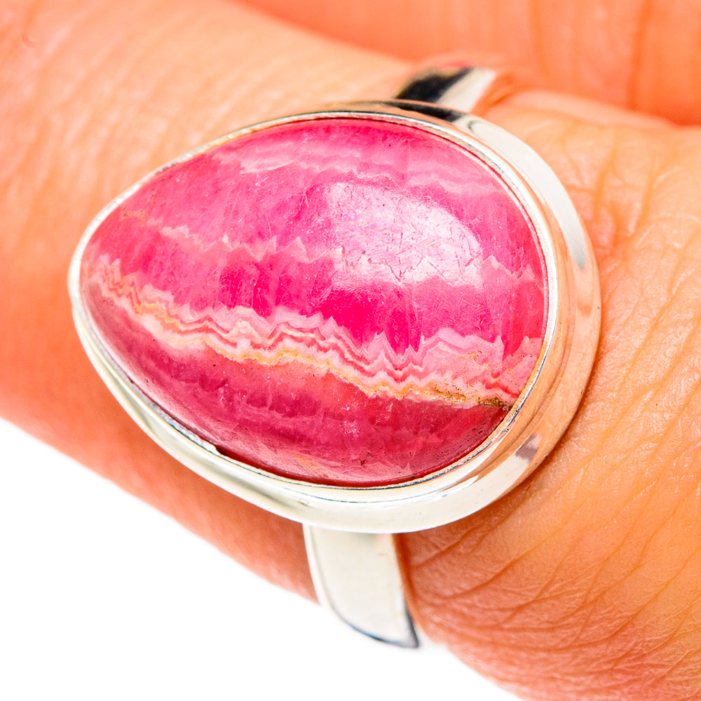 Rhodochrosite Rings handcrafted by Anasilvercos - RING83578