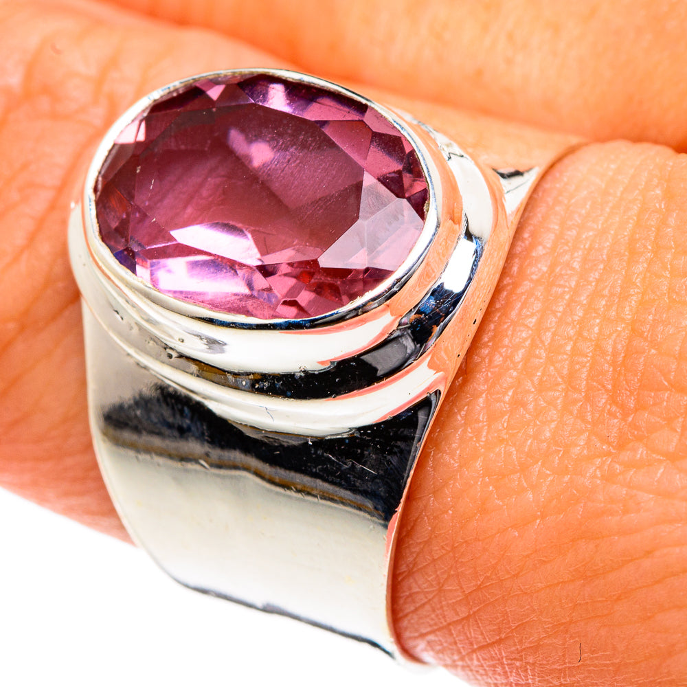 Color Change Alexandrite (lab.) Rings handcrafted by Anasilvercos - RING83585