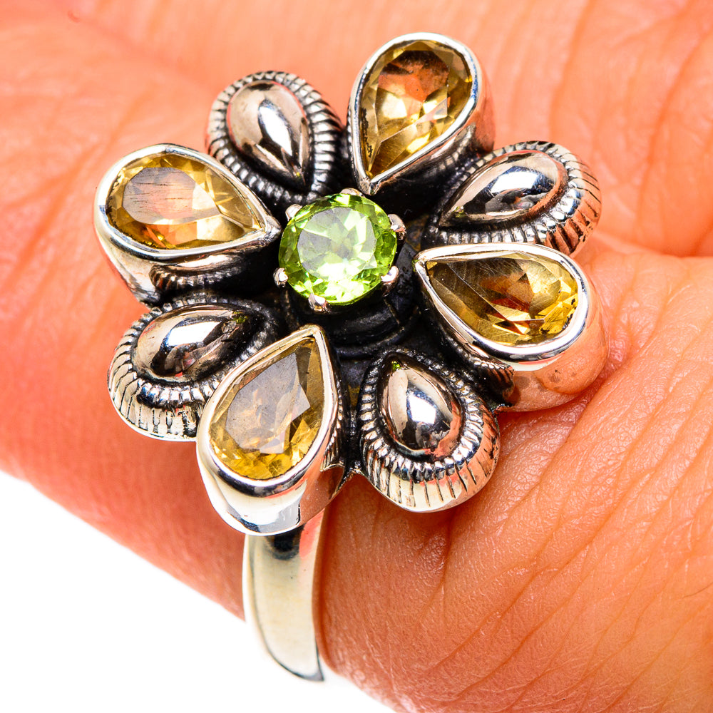 Citrine Rings handcrafted by Anasilvercos - RING83618