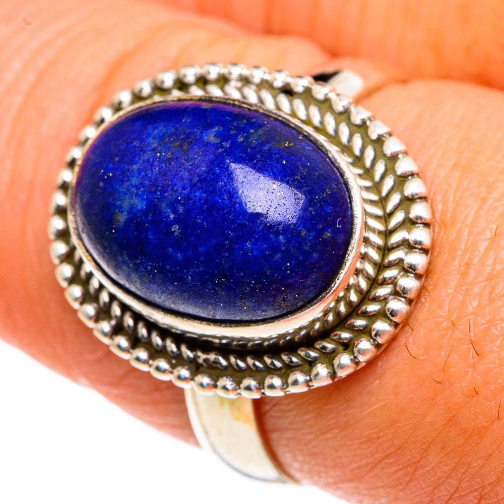Lapis Lazuli Rings handcrafted by Anasilvercos - RING83647