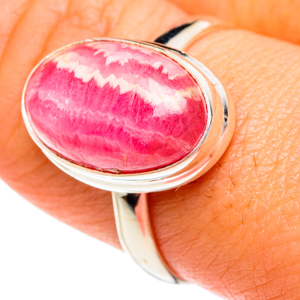 Rhodochrosite Rings handcrafted by Anasilvercos - RING83662