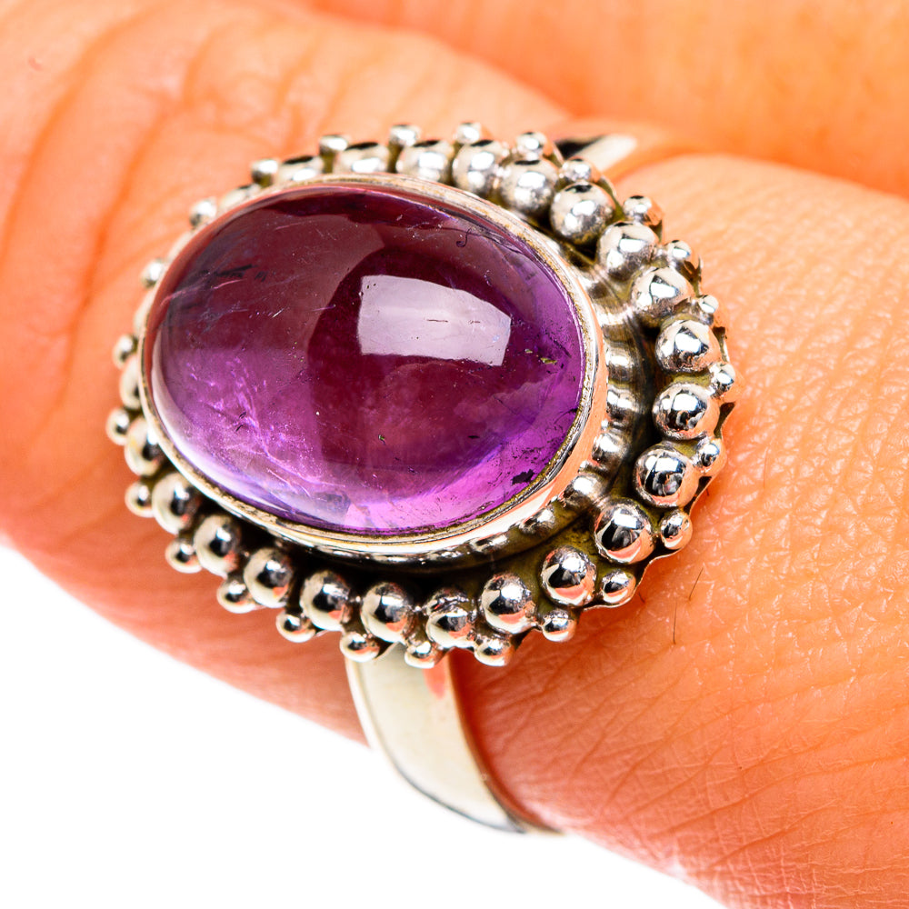 Amethyst Rings handcrafted by Anasilvercos - RING83667