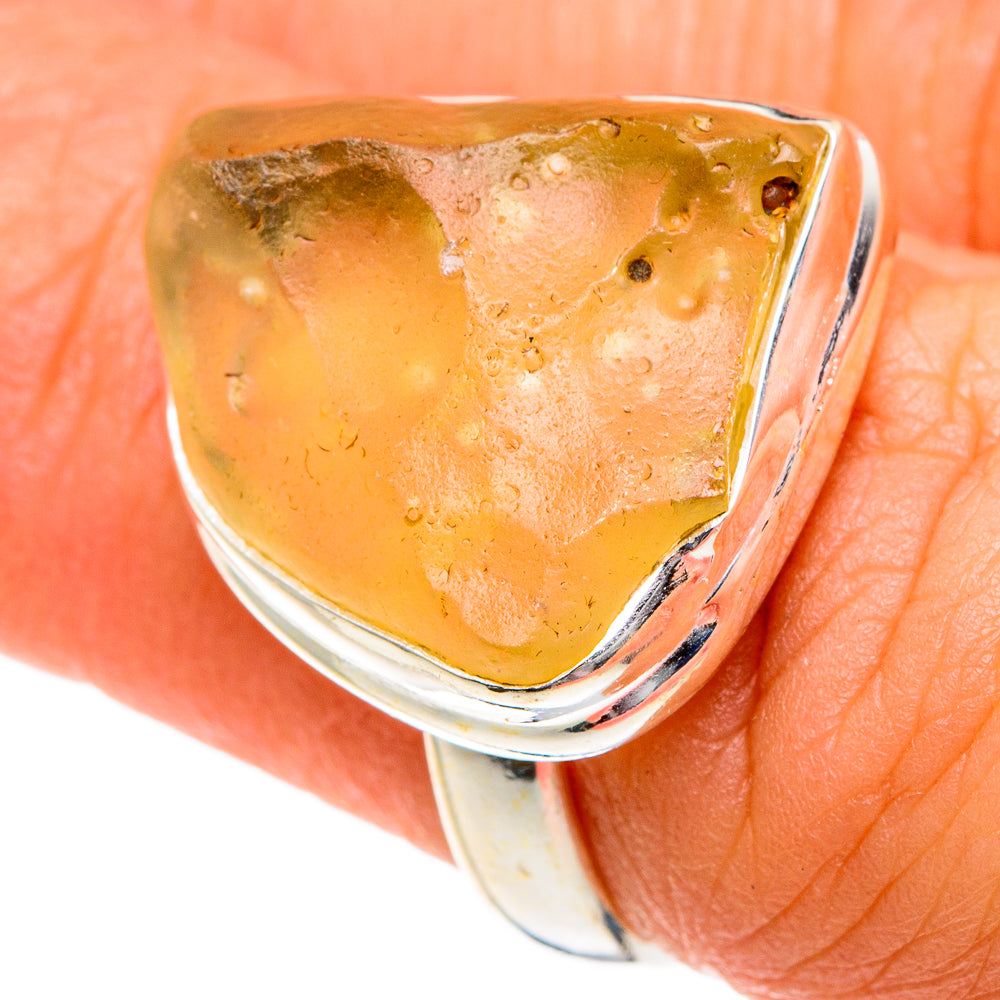 Libyan Glass Rings handcrafted by Anasilvercos - RING83700