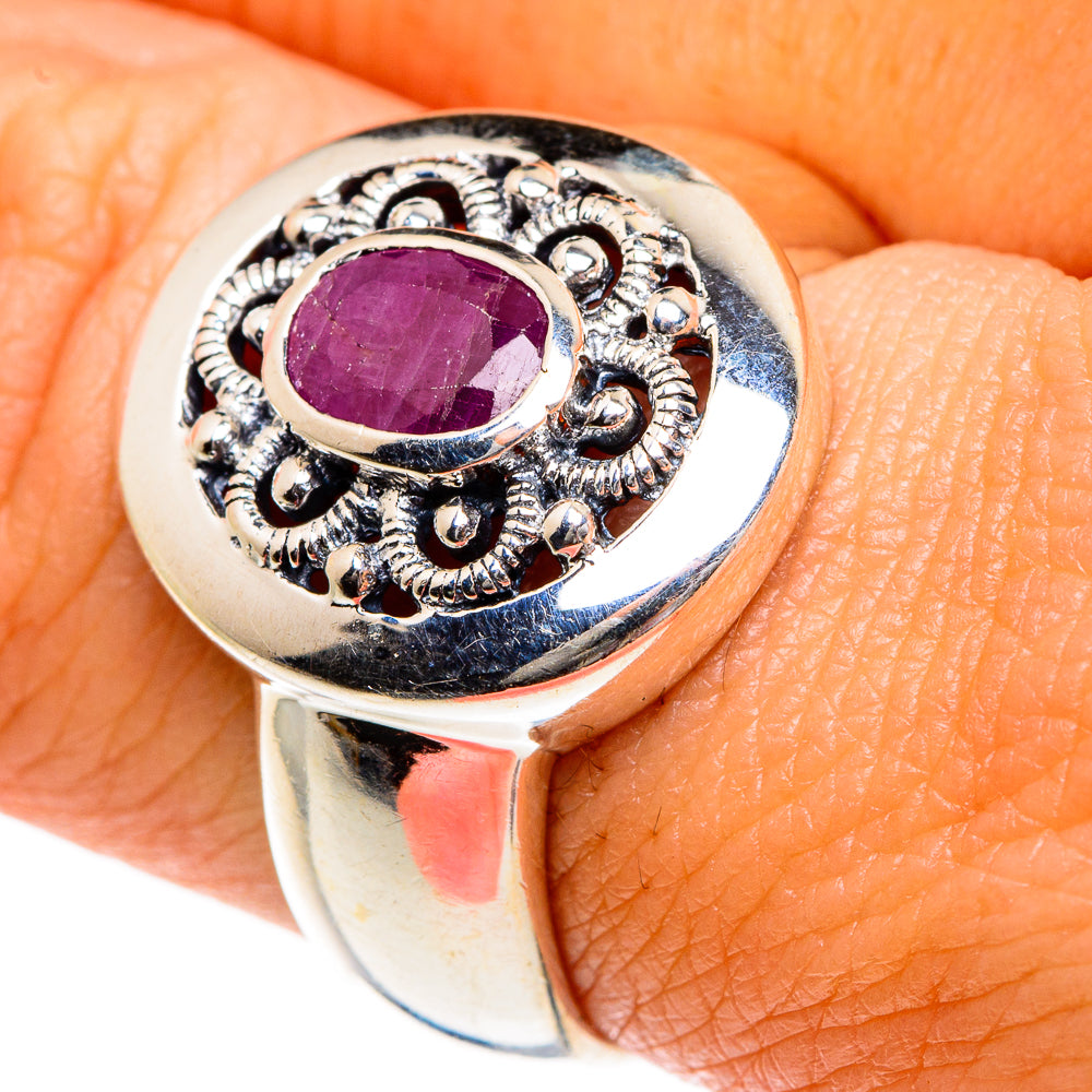 Ruby Rings handcrafted by Anasilvercos - RING83705