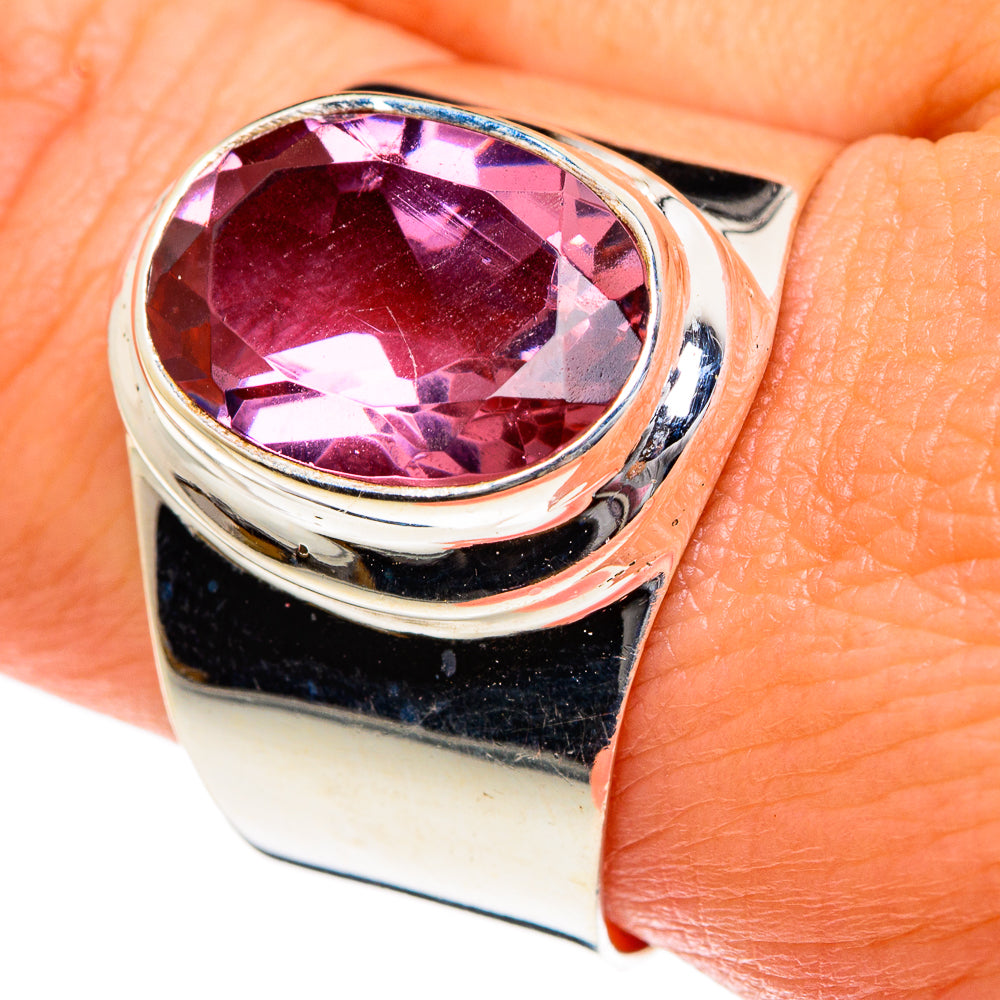 Color Change Alexandrite (lab.) Rings handcrafted by Anasilvercos - RING83707