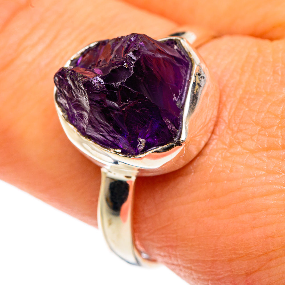 Amethyst Rings handcrafted by Anasilvercos - RING83708
