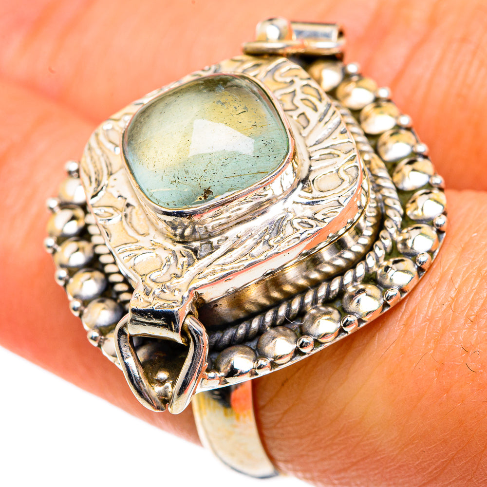 Aquamarine Rings handcrafted by Anasilvercos - RING83771