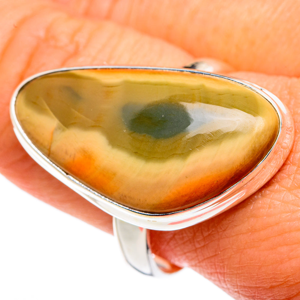 Willow Creek Jasper Rings handcrafted by Anasilvercos - RING83778