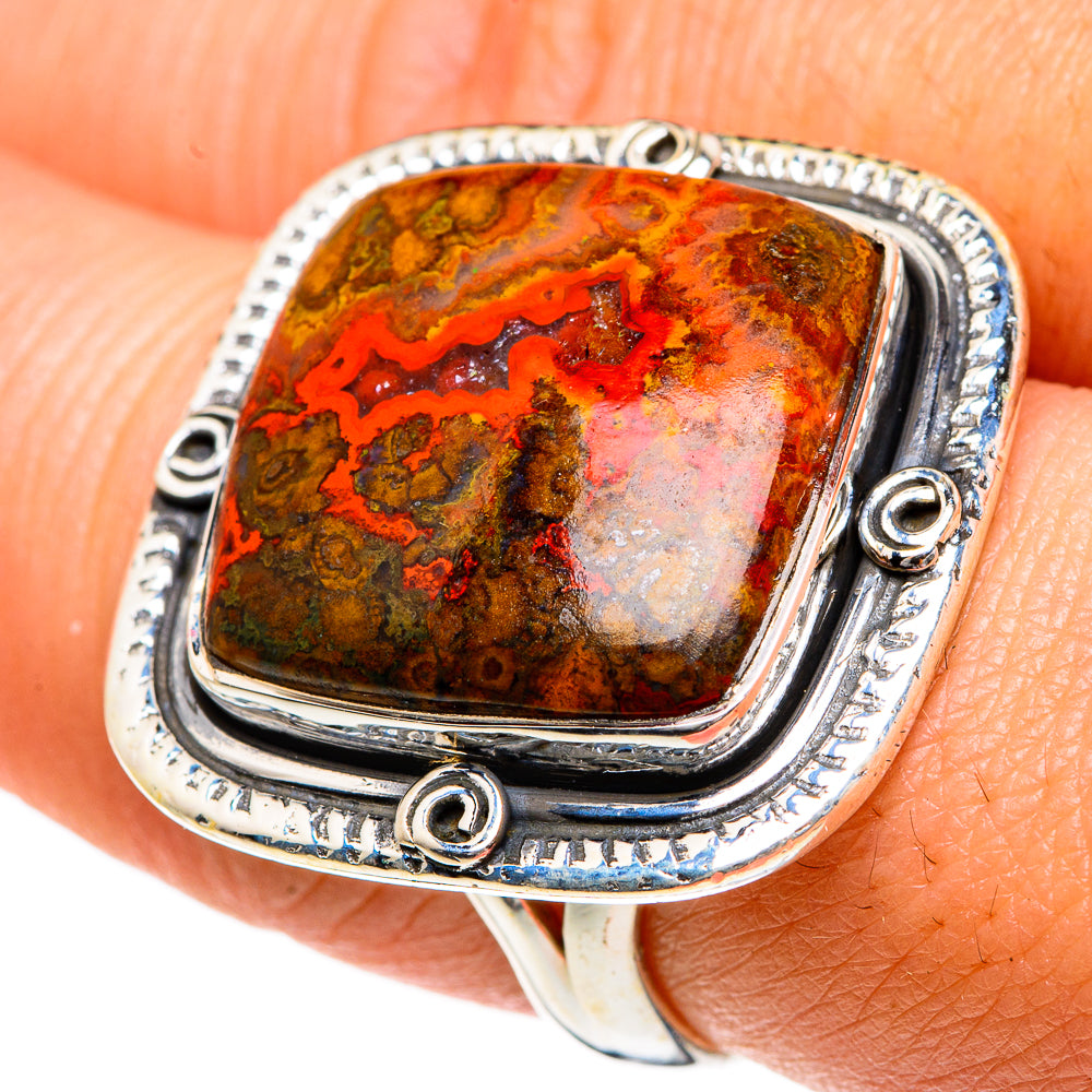 Moroccan Agate Rings handcrafted by Anasilvercos - RING83780