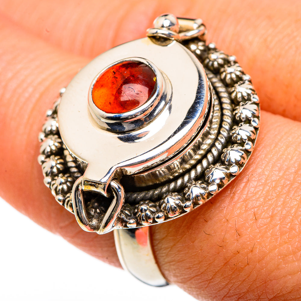 Garnet Rings handcrafted by Anasilvercos - RING83782