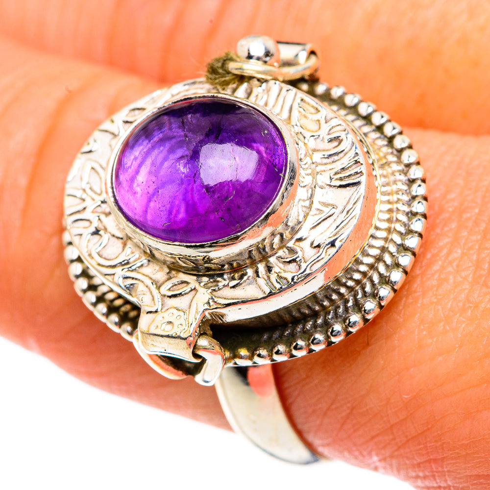 Amethyst Rings handcrafted by Anasilvercos - RING83786